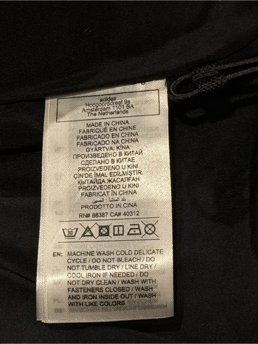Adidas OG LA Motor Ave Racer Jacket Black Reflective unisex Size XL JX6152 $330